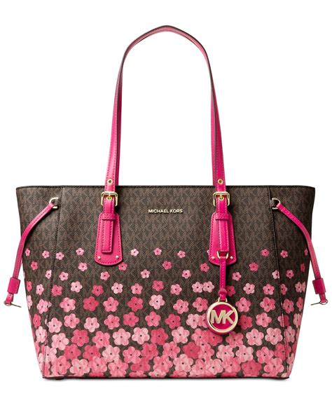 michael kors quilted pink flower purse|Michael Kors purses vanilla pink.